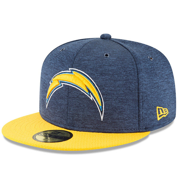 [11763003] Mens New Era NFL 2018 Sideline Home Official 59Fifty Fitted Chargers