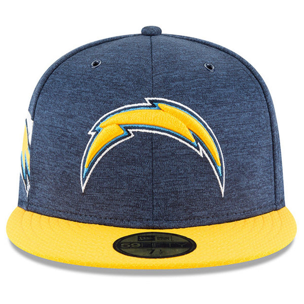 [11763003] Mens New Era NFL 2018 Sideline Home Official 59Fifty Fitted Chargers