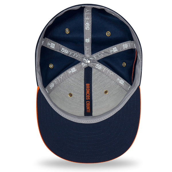 [11763014] Mens New Era NFL 2018 Sideline Home Official 59Fifty Fitted - Broncos