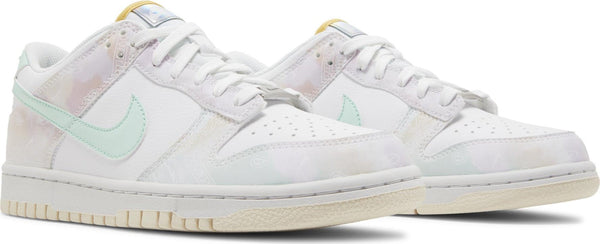 [FJ7707-131] Grade School Nike DUNK LOW 'PASTEL PAISLEY (GS)'
