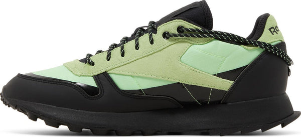 [H06244] Mens Reebok CLASSIC LEATHER TRAIL 'PLEASURES NEON MINT'