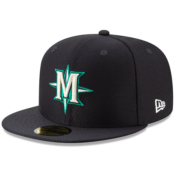 [11900019] Mens New Era MLB 2019 Batting Practice 59FIFTY Fitted - Mariners