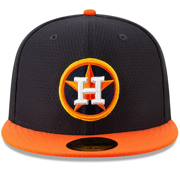 [11900038] Mens New Era MLB 2019 Batting Practice 59FIFTY Fitted Houston Astros