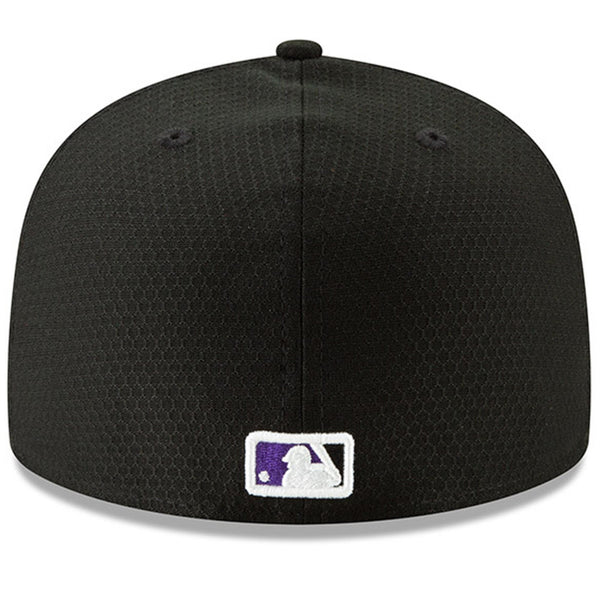 [11900043] Mens New Era MLB 2019 Batting Practice 59FIFTY Fitted Colorado Rockies