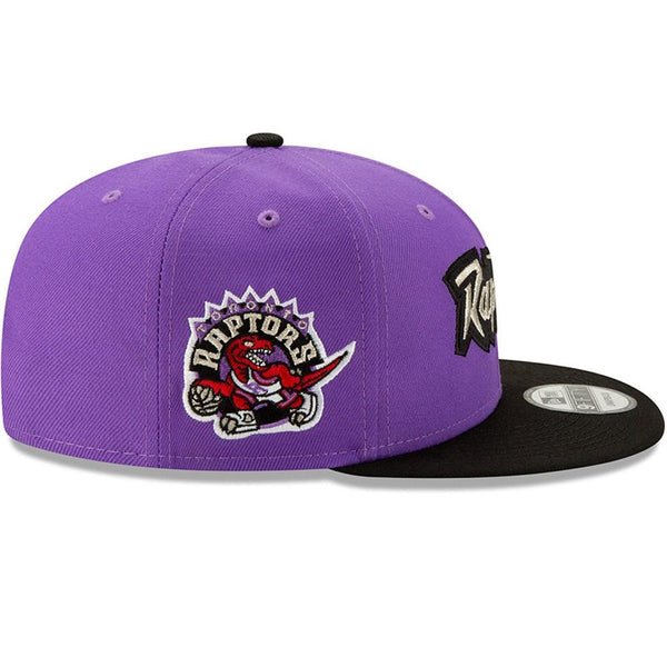 [12195010] Mens New Era NBA Hardwood Classics Night 9Fifty Snapback - Raptors