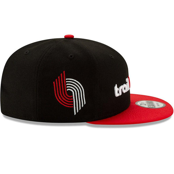 [12195012] Mens New Era NBA Hardwood Classics Night 9Fifty Snapback Trailblazers