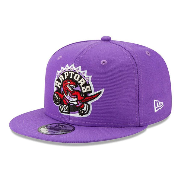 [12195033] Mens New Era NBA Hardwood Classics Night 9Fifty Snapback - Raptors