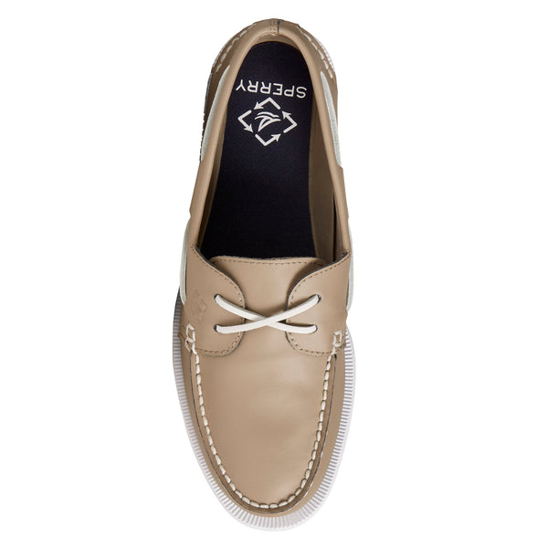 [STS24376] Mens Sperry A/O 2-EYE LEATHER SEACYCLED