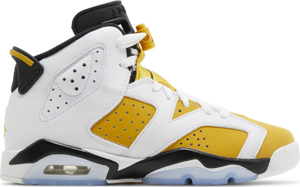 [384665-170] Grade School Air Jordan RETRO 6 'YELLOW OCHRE' (GS)