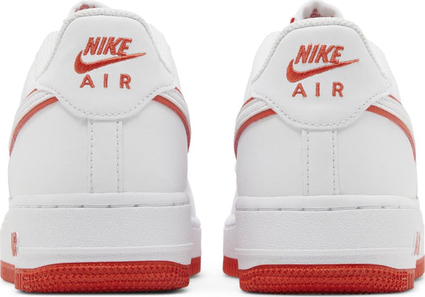 [DV7762-101] Grade School Nike AIR FORCE 1 LOW 'WHITE PICANTE RED (GS)'