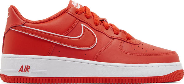 [DX5805-600] Grade School Nike AIR FORCE 1 LOW 'PICANTE RED (GS)'