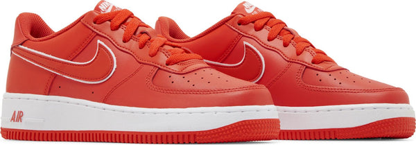[DX5805-600] Grade School Nike AIR FORCE 1 LOW 'PICANTE RED (GS)'