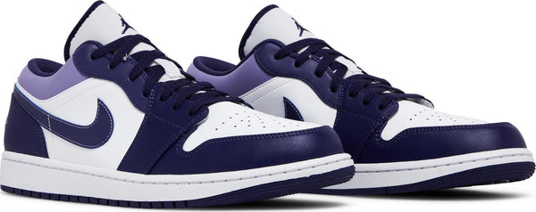 [553558-515] Mens Air Jordan RETRO 1 LOW 'SKY J PURPLE'