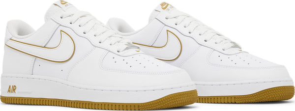 [DV0788-104] Mens Nike AIR FORCE 1 LOW '07 'WHITE BRONZINE'