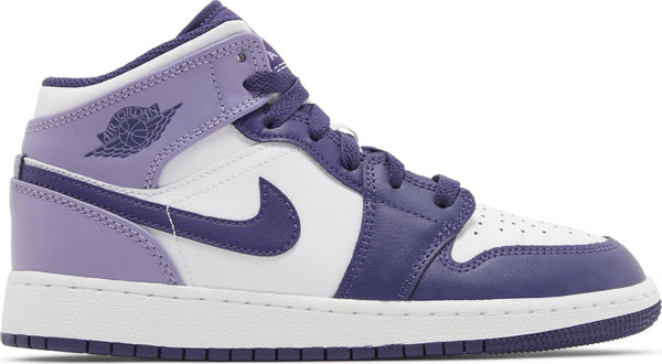 [DQ8423-515] Grade School Air Jordan RETRO 1 MID 'Sky J Purple (GS)'