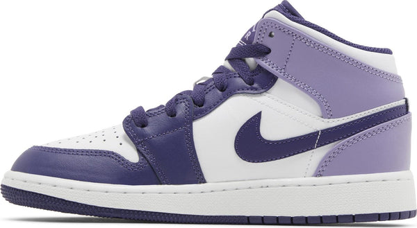 [DQ8423-515] Grade School Air Jordan RETRO 1 MID 'Sky J Purple (GS)'