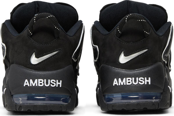 [FB1299-001] Mens Nike Air More Uptempo Low 'AMBUSH Black'