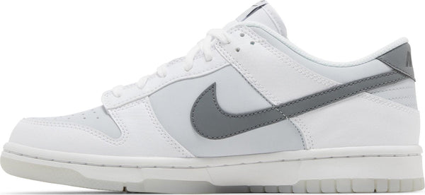 [FV0365-100] Grade School Nike Dunk Low 'Reflective Swoosh White' (GS)