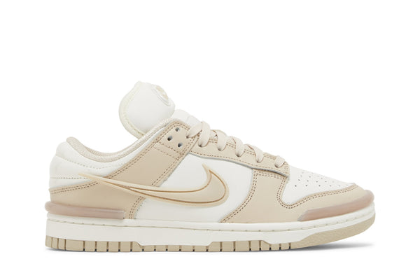 [DZ2794-102] Womens Nike DUNK LOW TWIST 'SANDDRIFT'