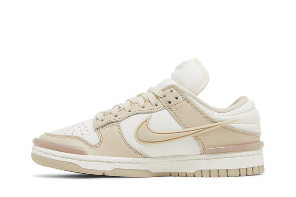 [DZ2794-102] Womens Nike DUNK LOW TWIST 'SANDDRIFT'