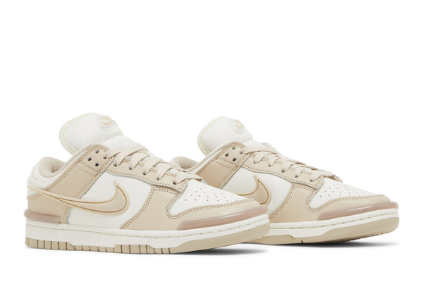 [DZ2794-102] Womens Nike DUNK LOW TWIST 'SANDDRIFT'