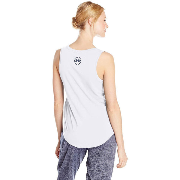 [1284338-100] Womens Under Armour Freedom Logo Tank