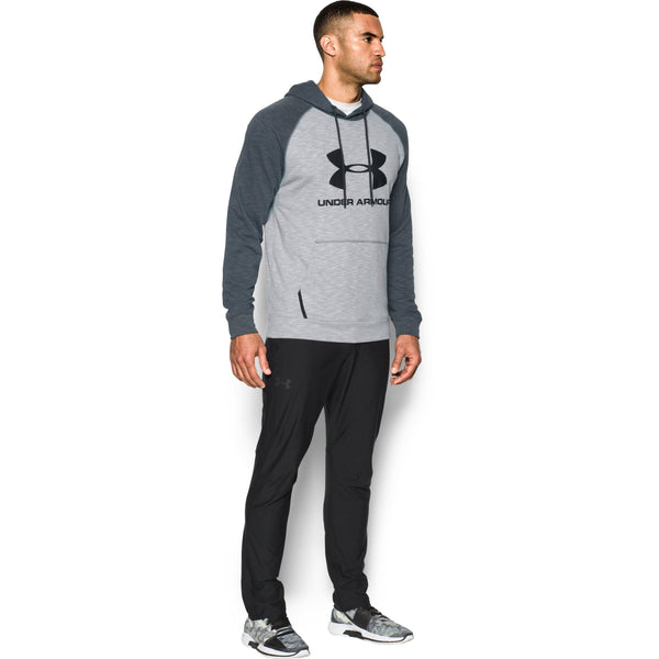 [1290256-941] Mens Under Armour Sportstyle Triblend Pullover Hoodie