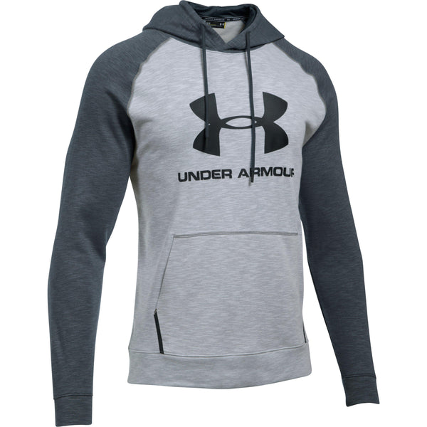 [1290256-941] Mens Under Armour Sportstyle Triblend Pullover Hoodie