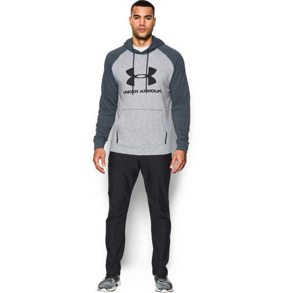 [1290256-941] Mens Under Armour Sportstyle Triblend Pullover Hoodie
