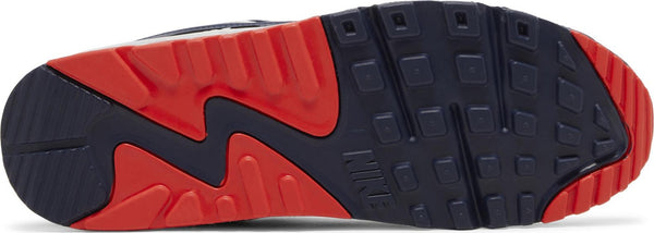 [DM0029-400] Mens Nike AIR MAX 90 'OBSIDIAN TRACK RED'
