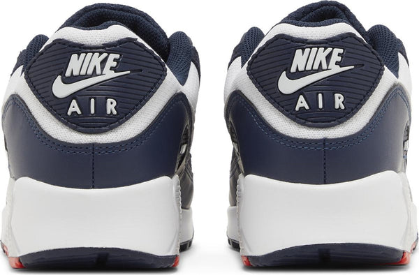 [DM0029-400] Mens Nike AIR MAX 90 'OBSIDIAN TRACK RED'