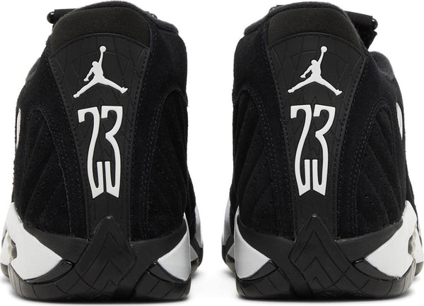 [487471-016] Mens Air Jordan RETRO 14 'BLACK WHITE'
