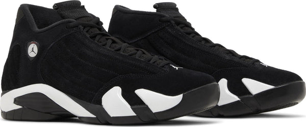 [487471-016] Mens Air Jordan RETRO 14 'BLACK WHITE'