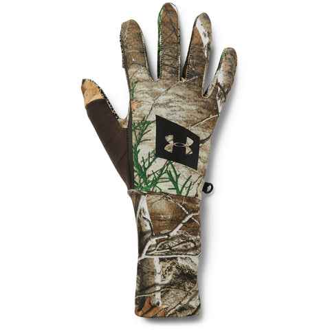 [1318573-991] Mens Under Armour Scent Control Hunt Liner Gloves