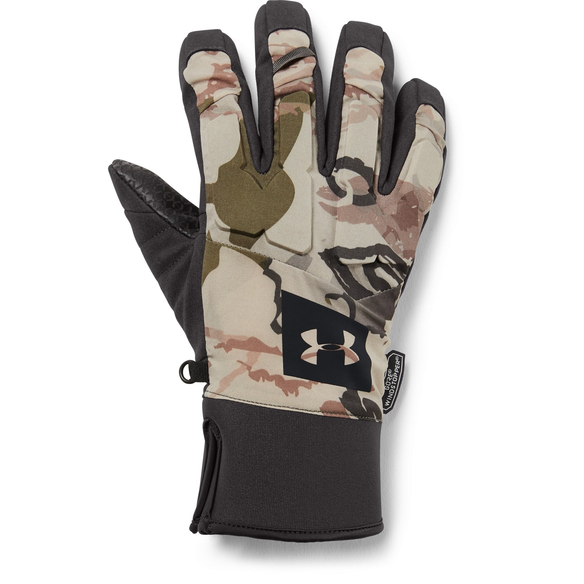 [1318575-999] Mens Under Armour Mid Season Windstoppper Hunt Gloves