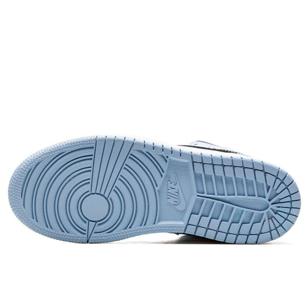 [640737-401] Preschool Air Jordan RETRO 1 MID (PS) 'Ice Blue'