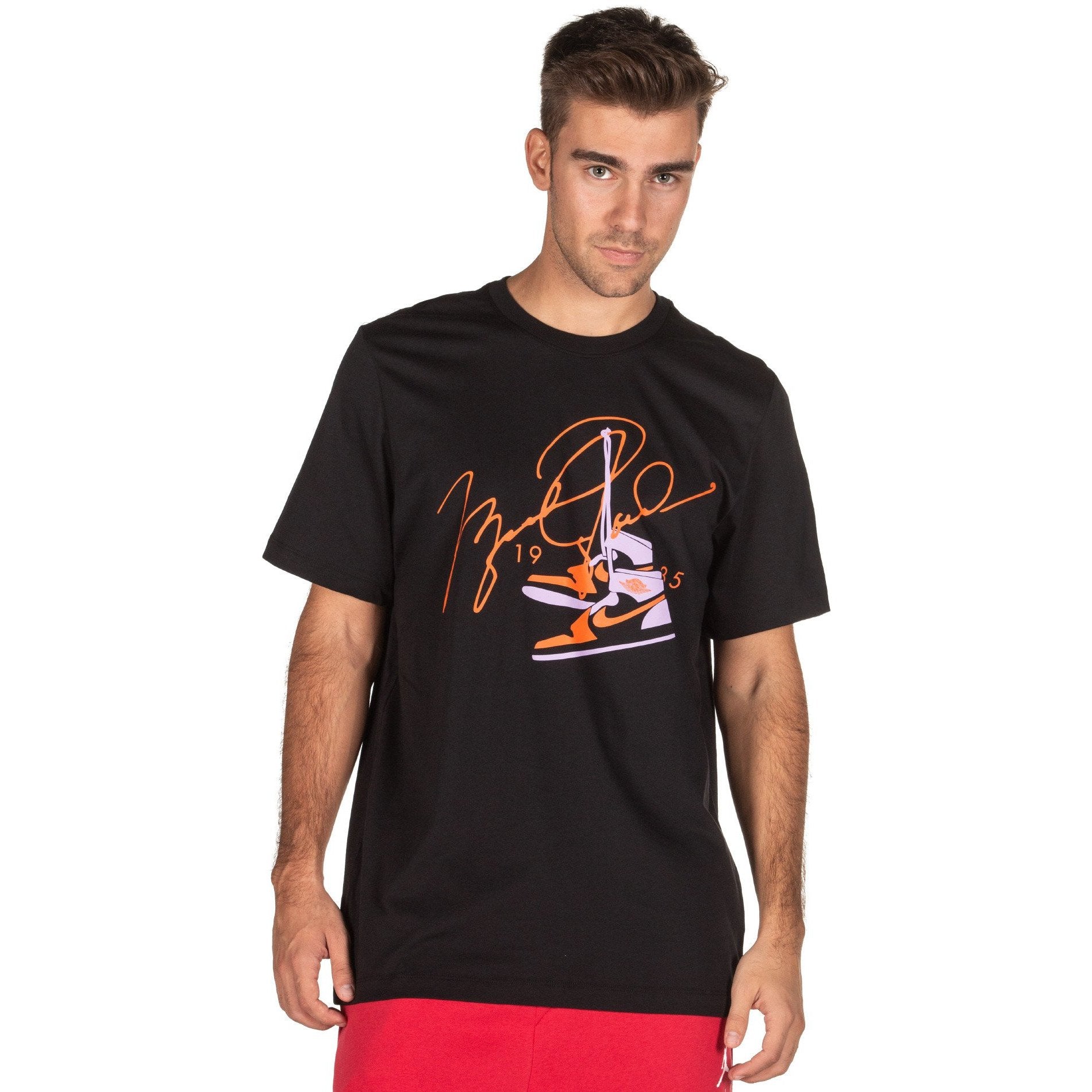 [BQ5538-010] Mens Air Jordan AJ85 Signature Short Sleeve Tee