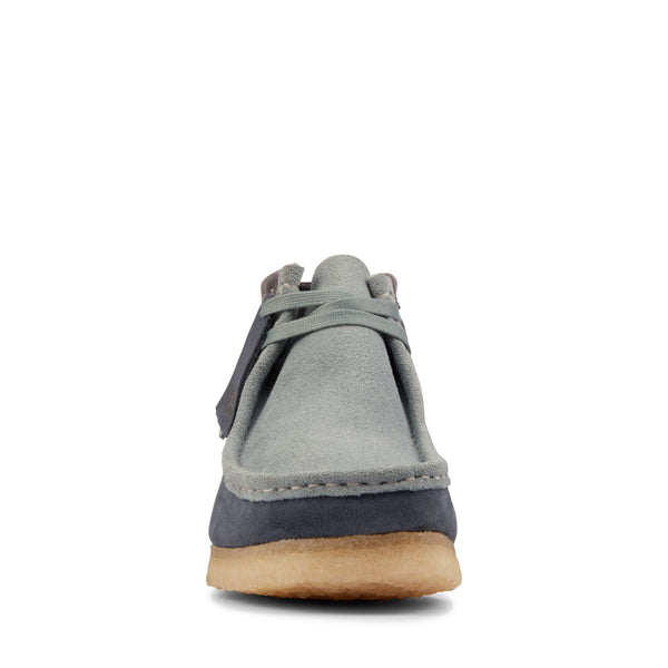 [26163259] Mens Clarks Originals Wallabee Boot 'Blue Combi'