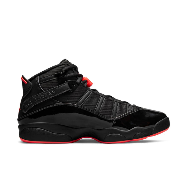 [322992-066] Mens Air Jordan 6 RINGS 'BLACK INFRARED'
