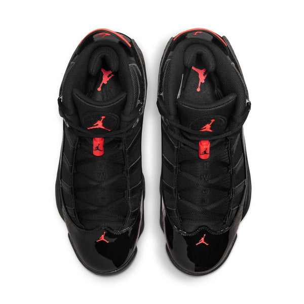 [322992-066] Mens Air Jordan 6 RINGS 'BLACK INFRARED'