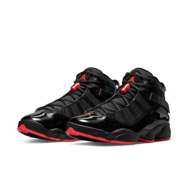 [322992-066] Mens Air Jordan 6 RINGS 'BLACK INFRARED'