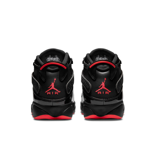 [322992-066] Mens Air Jordan 6 RINGS 'BLACK INFRARED'