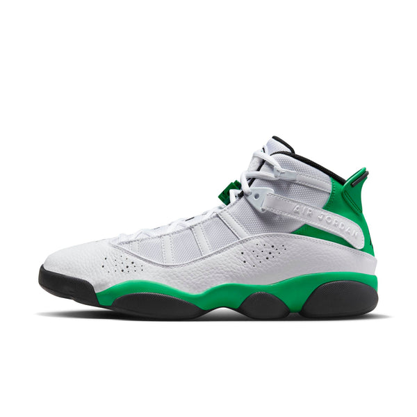 [322992-131] Mens Air Jordan 6 RINGS 'LUCKY GREEN'
