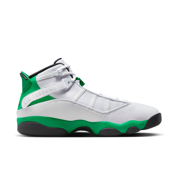 [322992-131] Mens Air Jordan 6 RINGS 'LUCKY GREEN'