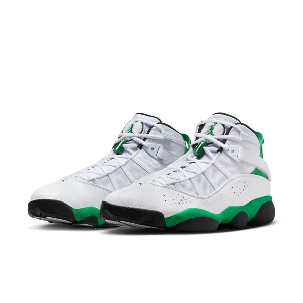 [322992-131] Mens Air Jordan 6 RINGS 'LUCKY GREEN'