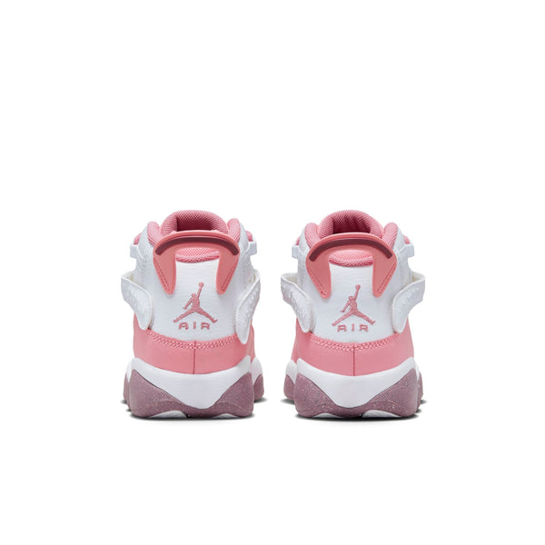 [323419-616] Grade School Air Jordan 6 RINGS GS 'CORAL CHALK'