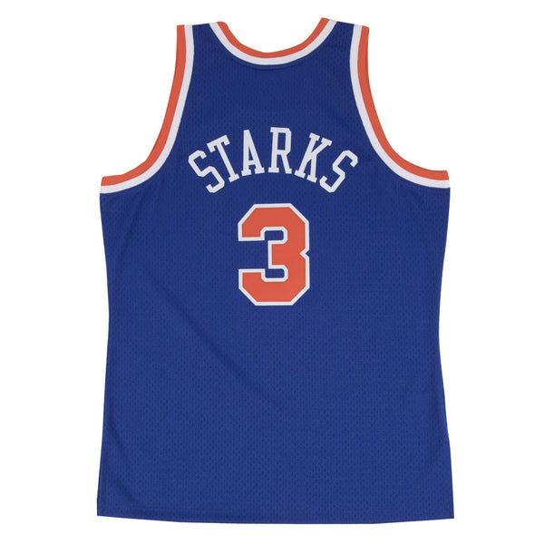 [353J318FGYJSA] Mens Mitchell & Ness NBA John Starks Swingman Jersey 1991-92 New York Knicks