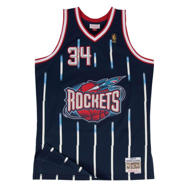 [353J342FGYHOL] Mens Mitchell & Ness NBA Hakeem Olajuwon Swingman Jersey Houston Rockets