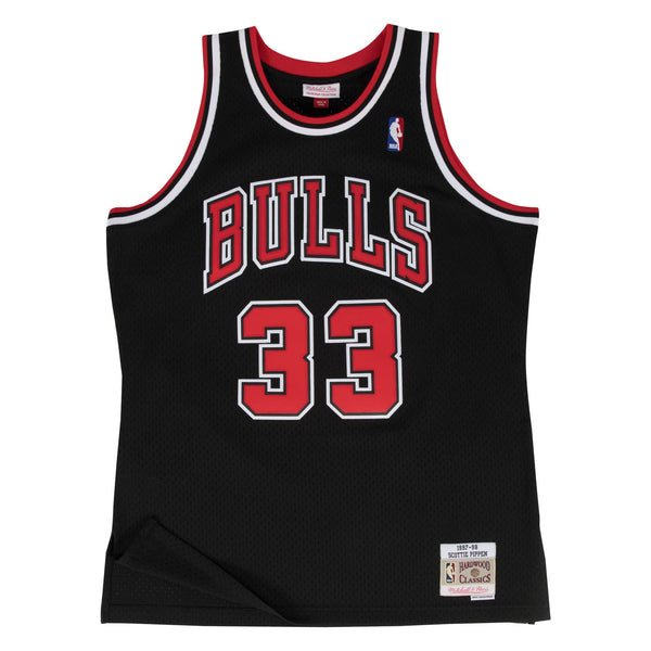 [353J300FGYE8A] Mens Mitchell & Ness NBA Swingman Jersey Bulls 1997-98 Scottie Pippen