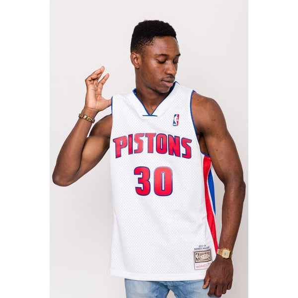 [BA81MBDPIWNO0] Mens Mitchell & Ness NBA Swingman Jersey Pistons 2003 Rasheed Wallace Home